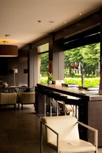 Istumisnurk majutusasutuses Axolute Comfort Hotel Como Cantù