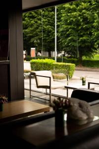 Istumisnurk majutusasutuses Axolute Comfort Hotel Como Cantù