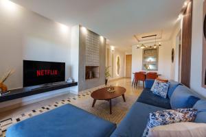 TV a/nebo společenská místnost v ubytování Alma Prestigia Appartments
