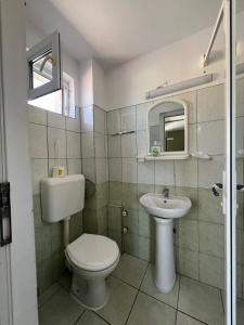 Koupelna v ubytování Casa Flaviu Eforie Sud