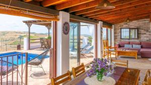 Balkón nebo terasa v ubytování Villa La Morada Antequera - La Higuera by Ruralidays