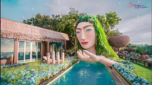 Kolam renang di atau dekat dengan High Floor Beachfront 1 BR Condo with Scenic View