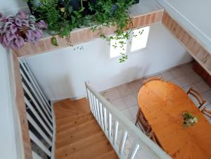 Balkoni atau teres di Gîte De L'alliance