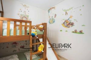 Postel nebo postele na pokoji v ubytování Delipark Mall 2 Bedrooms 1 Bathroom 4-6 Pax Lincoln Tower Level 17