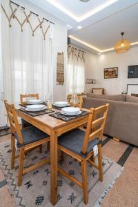 Posezení v ubytování Appartement S&K House
