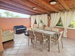 Posezení v ubytování Casa delle Ortensie sulla spiaggia