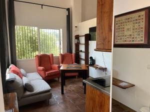 Χώρος καθιστικού στο Apartamento vistas golf y Bahia +9 φωτογραφίες