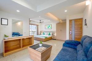 Posezení v ubytování Treebo Nestlay Rooms Whitefield