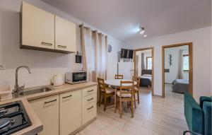 Kuchyňa alebo kuchynka v ubytovaní Two-Bedroom Apartment In Peroj