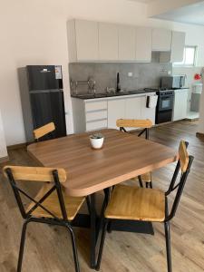 Køkken eller tekøkken på Modern apartment in Sucre