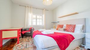 Postel nebo postele na pokoji v ubytování Family House