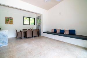 Posezení v ubytování Casa las palmas
