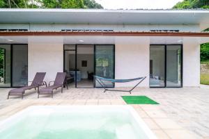 Patio nebo venkovní prostory v ubytování Casa las palmas