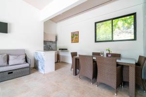 Posezení v ubytování Casa las palmas