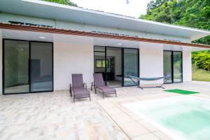 Patio nebo venkovní prostory v ubytování Casa las palmas