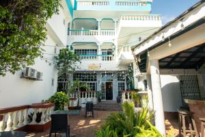 Un balcón o terraza en Match Resort
