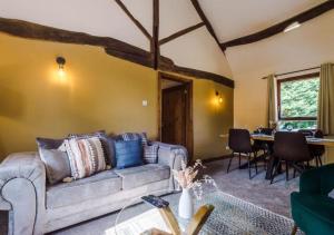 Χώρος καθιστικού στο Peaceful Barn Near Cader Idris