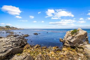 パシフィック・グローブにある3965 Marine Gardens Duplexの岩場からの海の景色