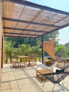 Μπαλκόνι ή βεράντα στο Villas Pampa - Logements de vacances