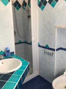 Et badeværelse på Casa Lido zia Frankie