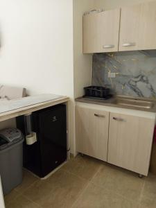 Kuchyň nebo kuchyňský kout v ubytování Casa las palmas