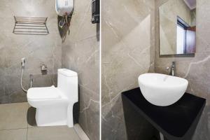 Ένα μπάνιο στο Collection O Shamshabad Paradise