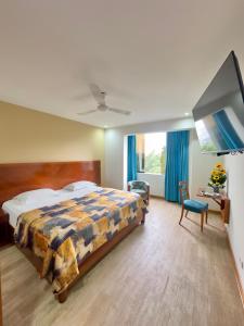 Postel nebo postele na pokoji v ubytování Hotel Esencia Suites