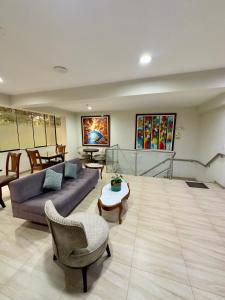 Posezení v ubytování Hotel Esencia Suites