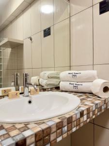 Koupelna v ubytování Hotel Esencia Suites