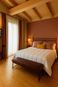 Postel nebo postele na pokoji v ubytování Agriturismo Trerè