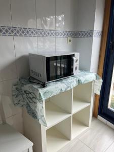 Kuchnia lub aneks kuchenny w obiekcie APARTAMENTO LA PERLA