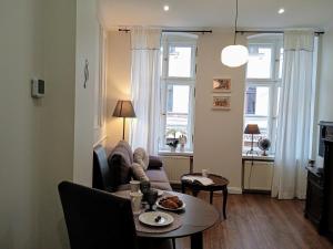 Χώρος καθιστικού στο Kamienica Pod Aniołami Szeroka1