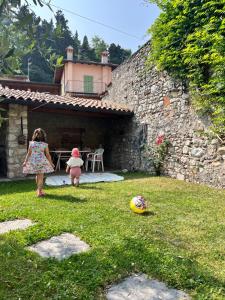 Ogród w obiekcie Casa Angela