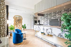Kuchyň nebo kuchyňský kout v ubytování Sure Hotel by Best Western Port Jérome - Le Havre