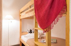 Postel nebo postele na pokoji v ubytování Résidence partenaire Le Schuss