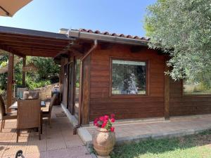Zahrada ubytování Chalet Mimosa