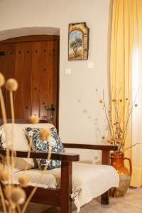 Χώρος καθιστικού στο ELEONAS Othoni