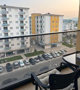 Balkón nebo terasa v ubytování Capital Luxe Podgorica