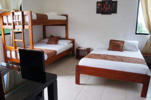 Katil atau katil-katil dalam bilik di Hotel RC Tonsupa