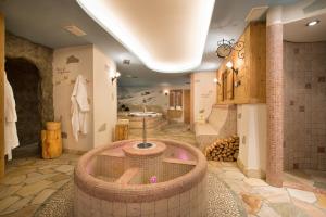 Koupelna v ubytování Hotel Crosal