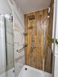 Et badeværelse på Apartament Ruczaj