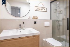 Et badeværelse på Green Village "Huus Molen"