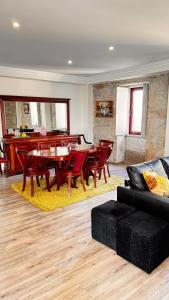 Χώρος καθιστικού στο Casa das Antas