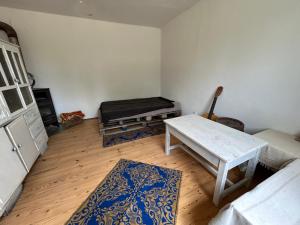 Χώρος καθιστικού στο Gemütliches Landrefugium auf privatem Pferdehof