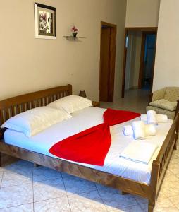 Postel nebo postele na pokoji v ubytování Villa Andres