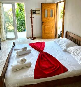 Postel nebo postele na pokoji v ubytování Villa Andres