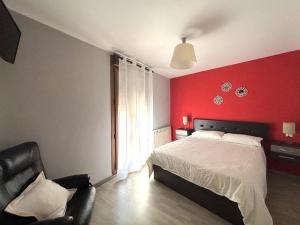 Ένα ή περισσότερα κρεβάτια σε δωμάτιο στο Apartamento EL FRONTERO