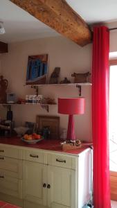 Köök või kööginurk majutusasutuses B&B Le Rupicapra
