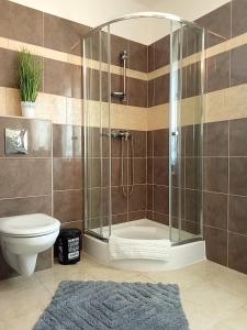 Kúpeľňa v ubytovaní Orient Apartmanház