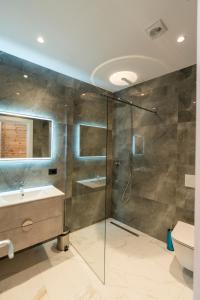 Koupelna v ubytování Hotel 5 Stinet